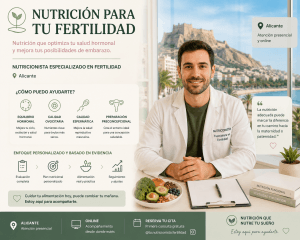 Nutricionista para fertilidad en Alicante
